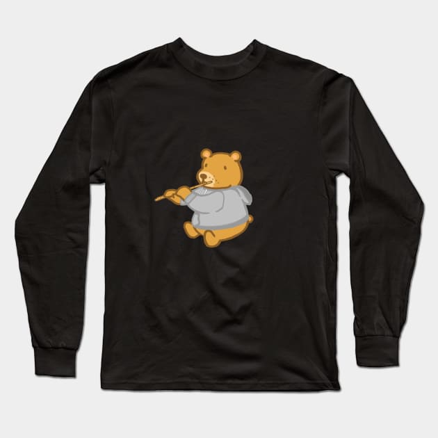 Maurice The Bear - Khoi Fit Long Sleeve T-Shirt by KatiaMart